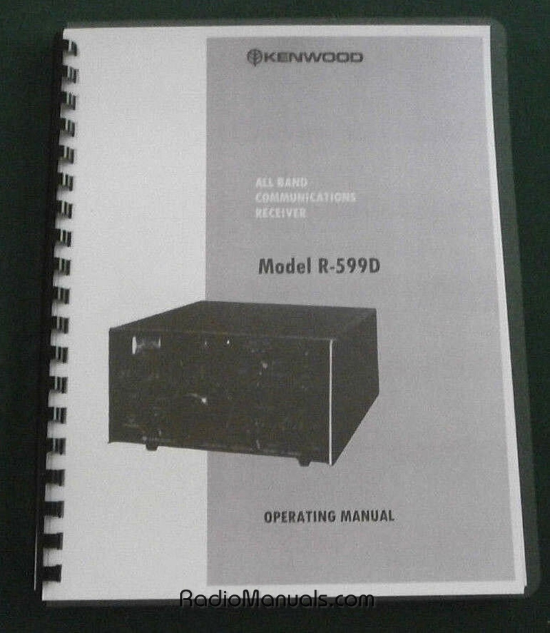 Kenwood R-599D Instruction Manual